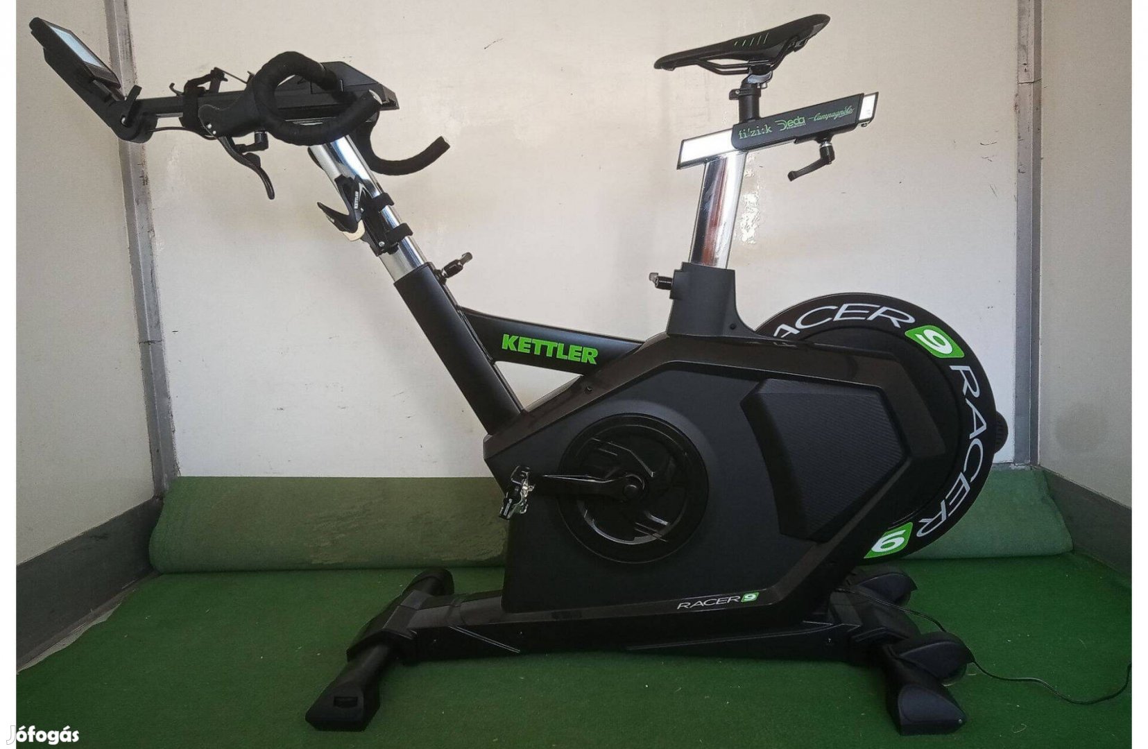 80 km-t futott, Kettler Racer 9 Spinning Szobakerékpár Szobabicikli