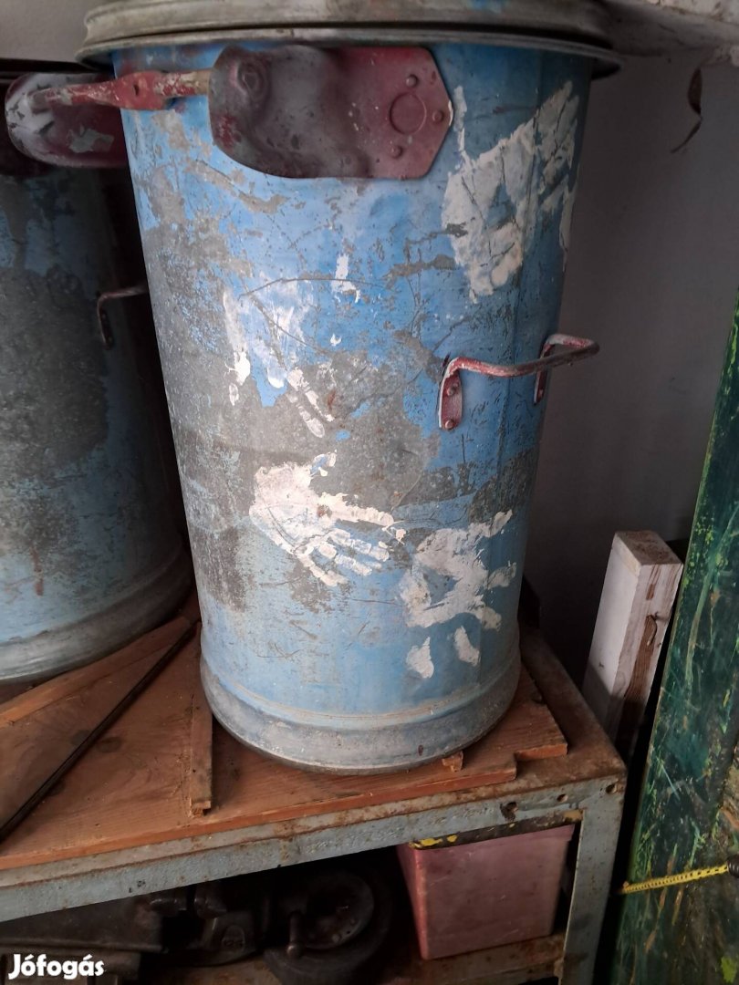 80 literes bádog kuka 