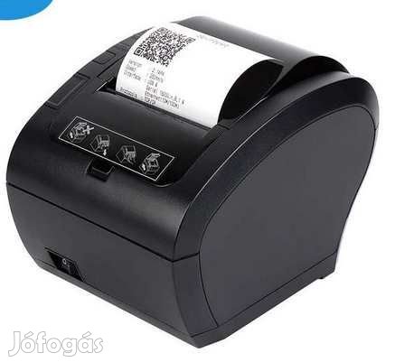 80mm-es Thermál Blokk Nyomtató USB/LAN  (4052)