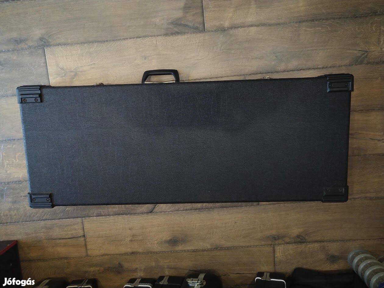 80s Vintag Cheney Guitar Hard Case / Stratocaster Telecaster Gitár TOK