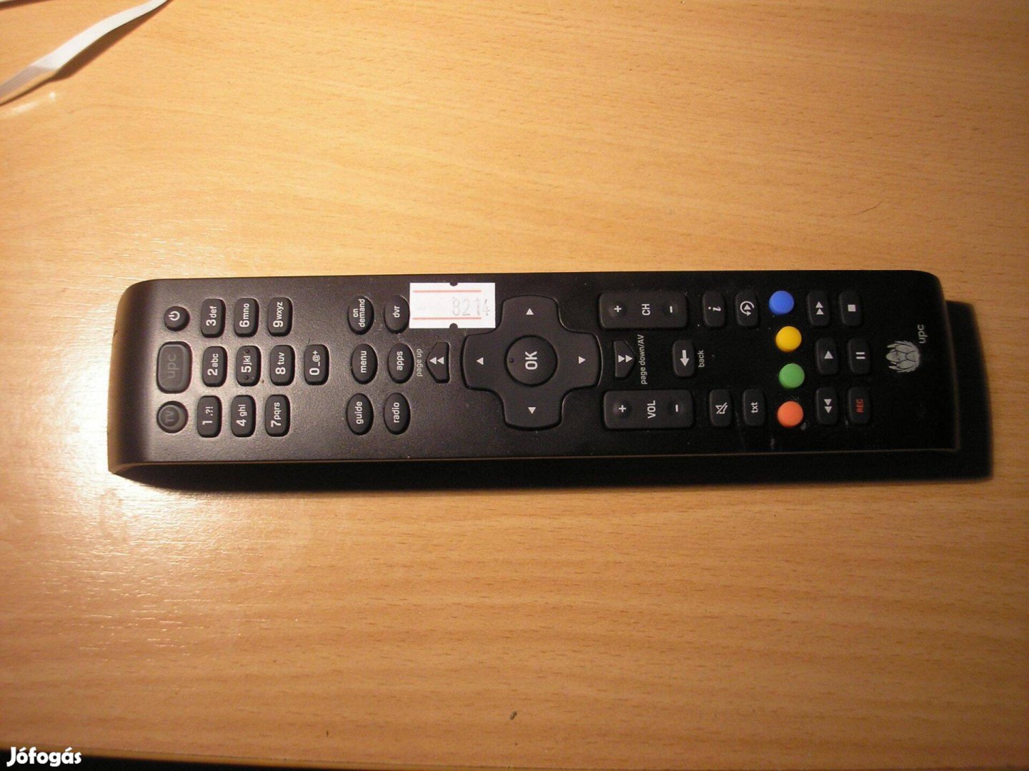 8214 Univerzális UP set-top box távirányító URC184001-05R01