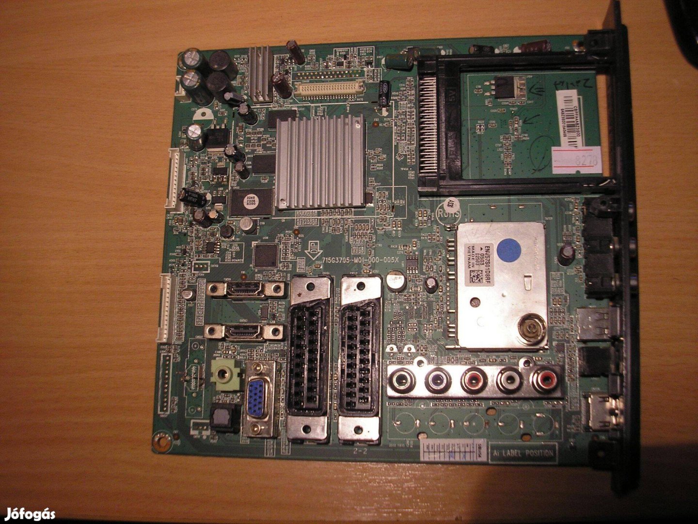 8278 hibás Philips mainboard 715G3705-M01-000-005X Cbpfa4ABZ3S00