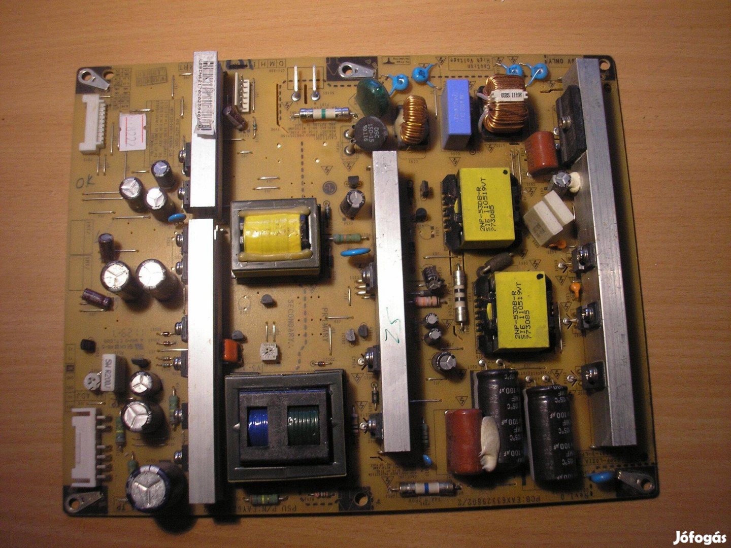 8302 LG XP5 42T2 tápegység 3Pagc10036B-R REV1.0 Pspf-L021A EAX63329802