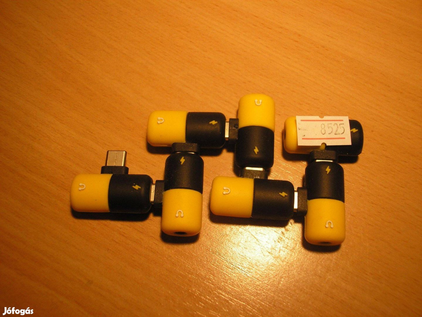 8525 USB-C Type-C -> Type-C + 3,5mm jack adapter okos telefon tablet