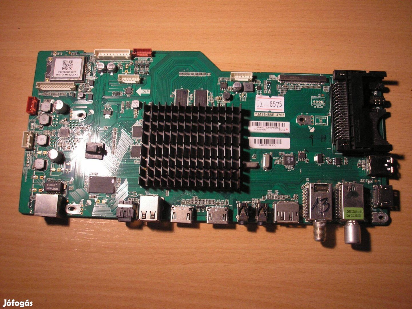 8575 Sharp LC-55CUF8372Es mainboard T.MS6488E.U703 LSC550FN13