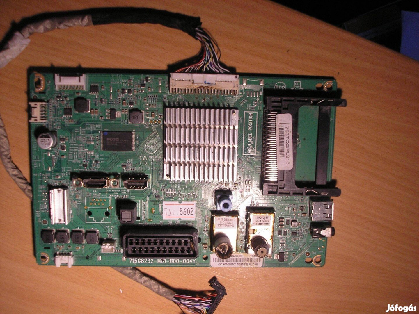 8602 hibás Philips 43Pfs4131 715G8232-M01-B00-004Y mainboard 703Tqgpl2