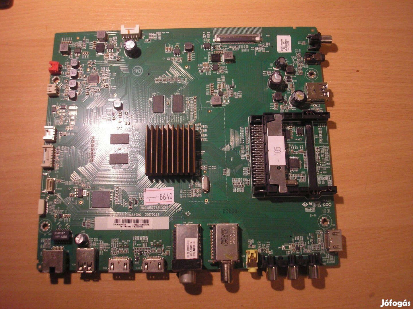 8640 Strong SRT65UA6203 mainboard 40-MS88LT-Maa2HG 1MS488Zzaeu.02 T8-1