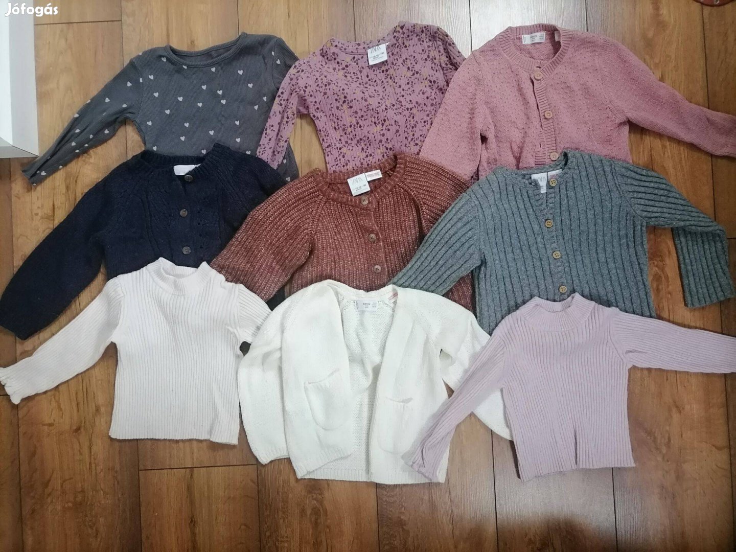 86-os méretű kislány ruhacsomag eladó (Zara, Mango, H&M, C&A)