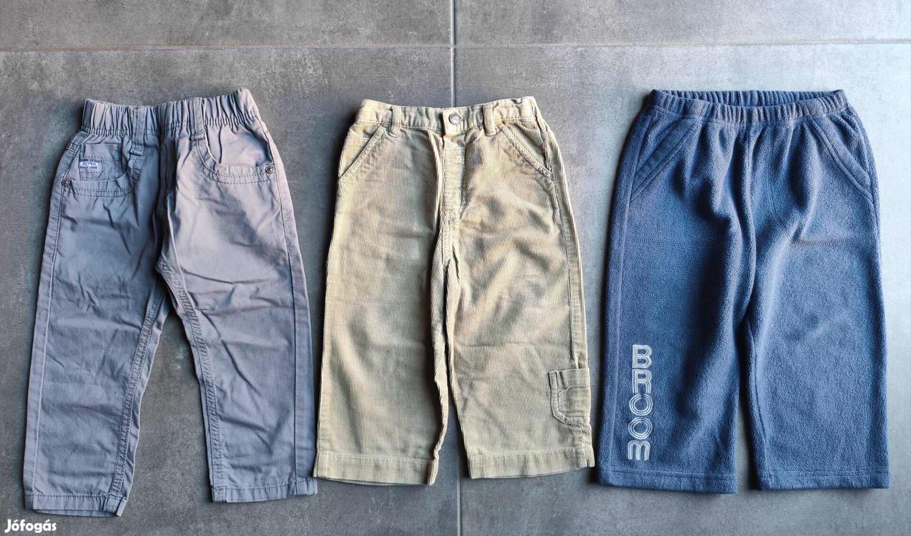 86-os nadrág drapp Next, kék Cactus Clone. Darabár.