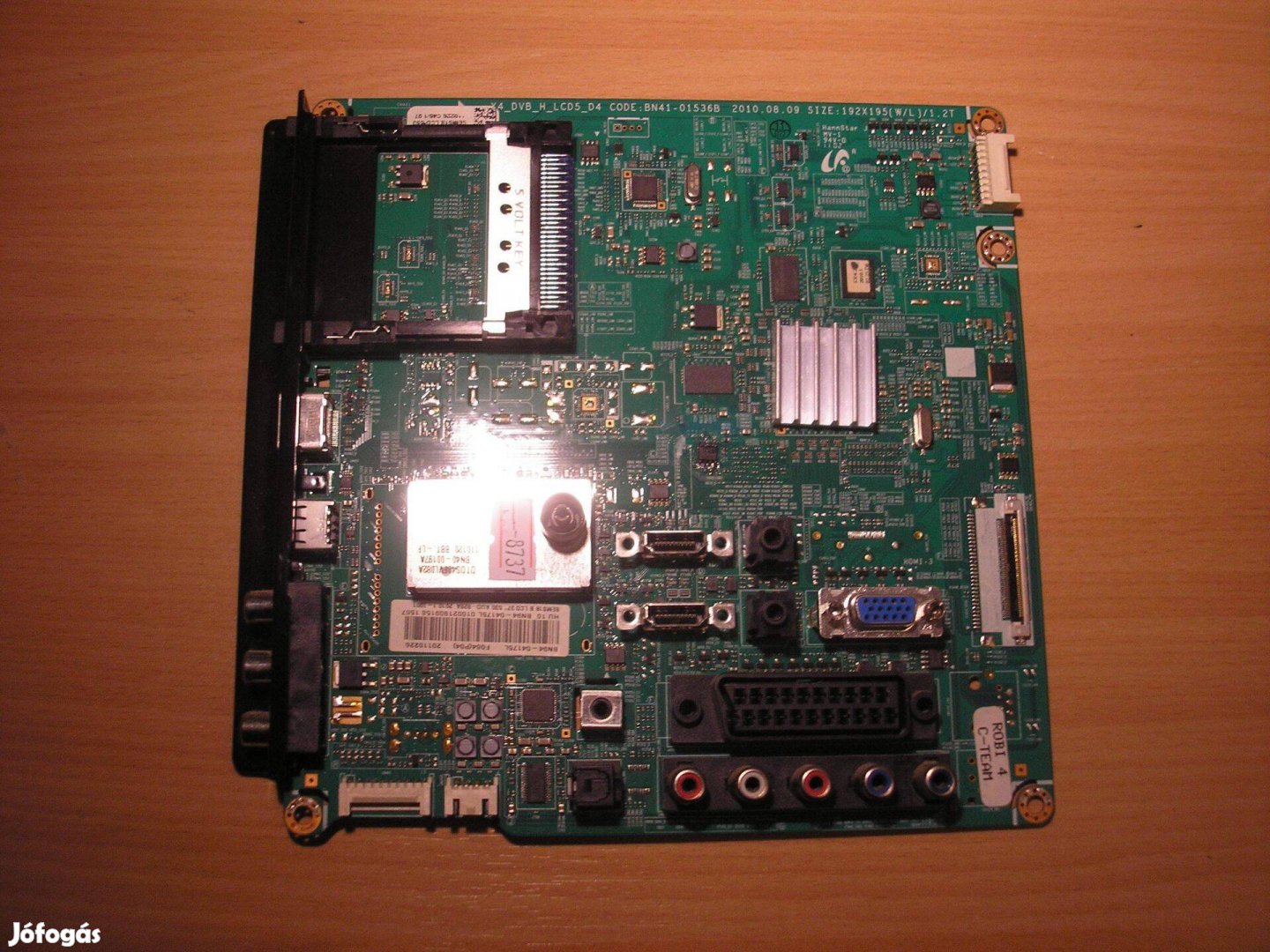 8737 hibás Samsung LE37C530 mainboard BN41-01536B BN94-04175L