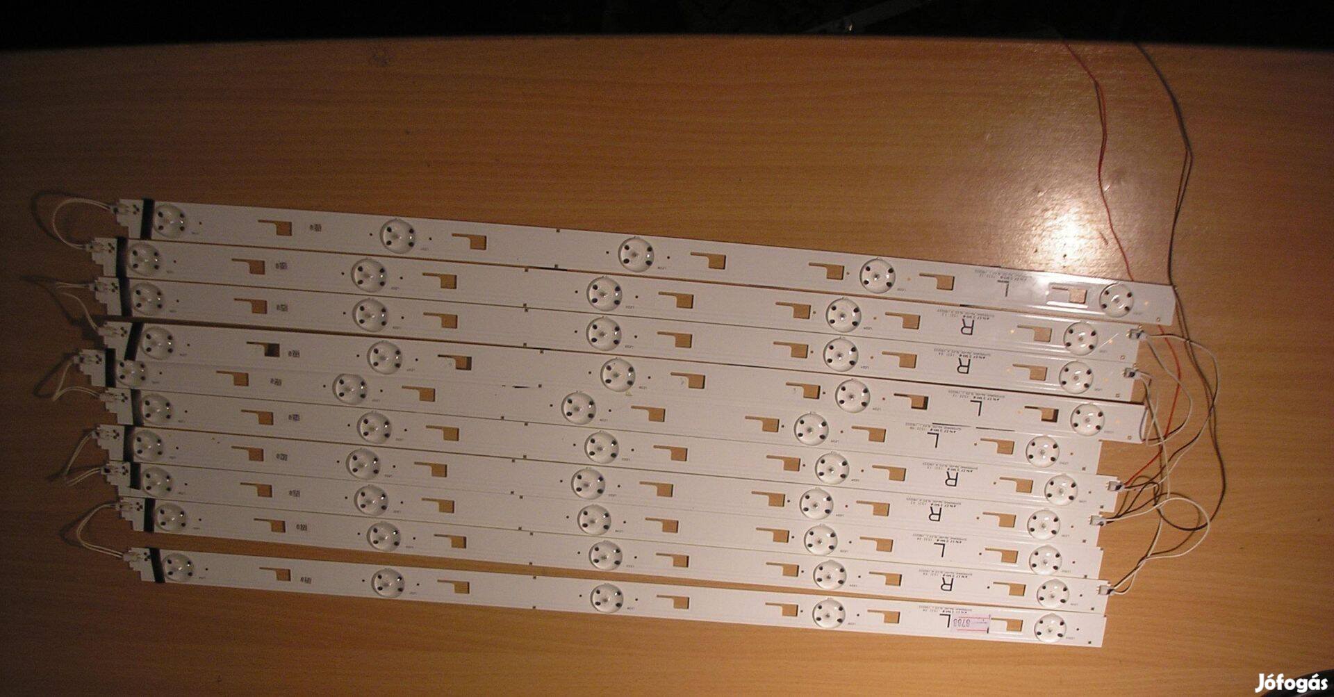 8788 Sony KD-55X8005 LED háttérfény SVY550AH0_Rev00_5LED_L /R