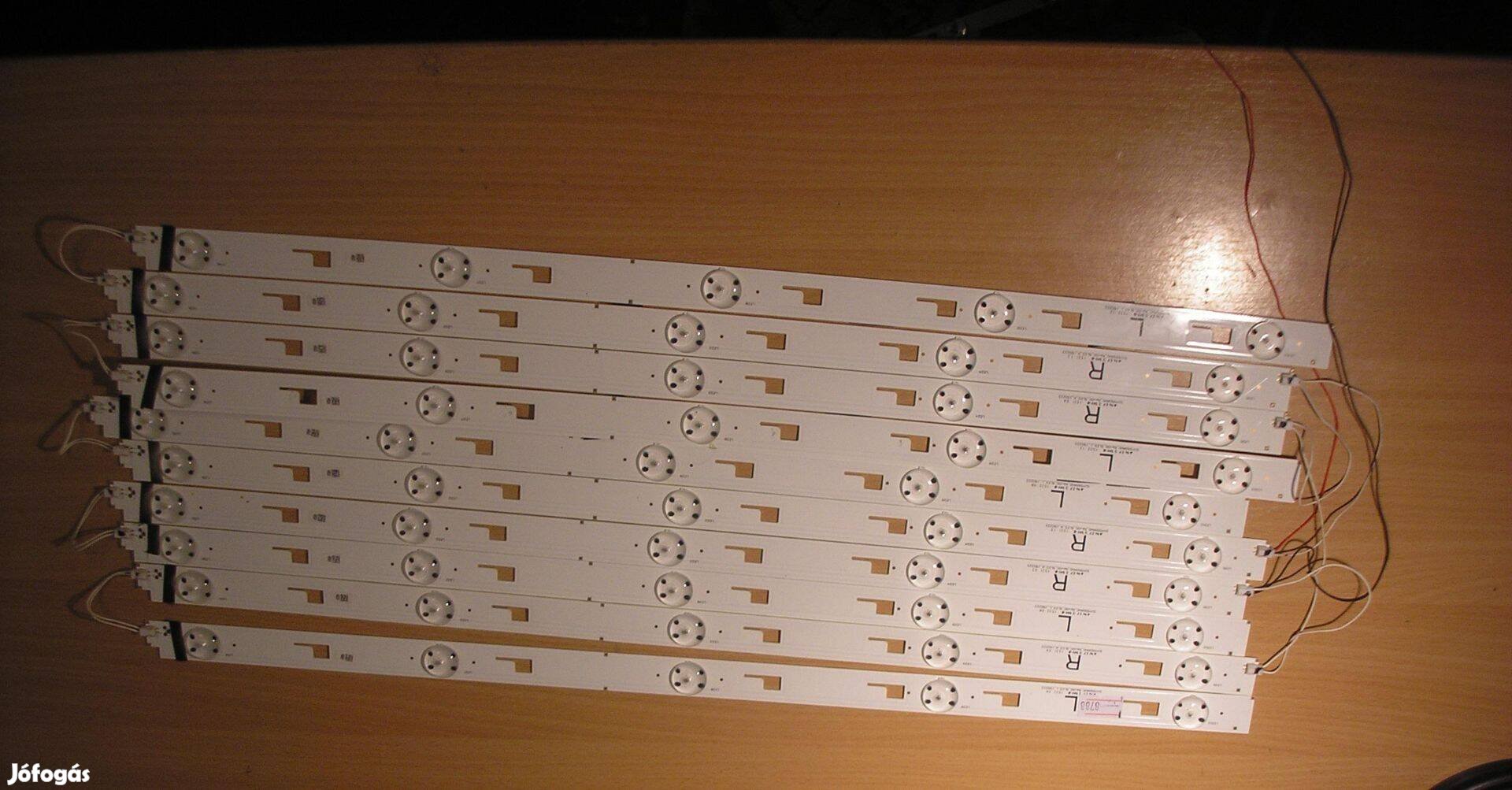 8788 Sony KD-55X8005 LED háttérfény SVY550AH0_Rev00_5LED_L /R