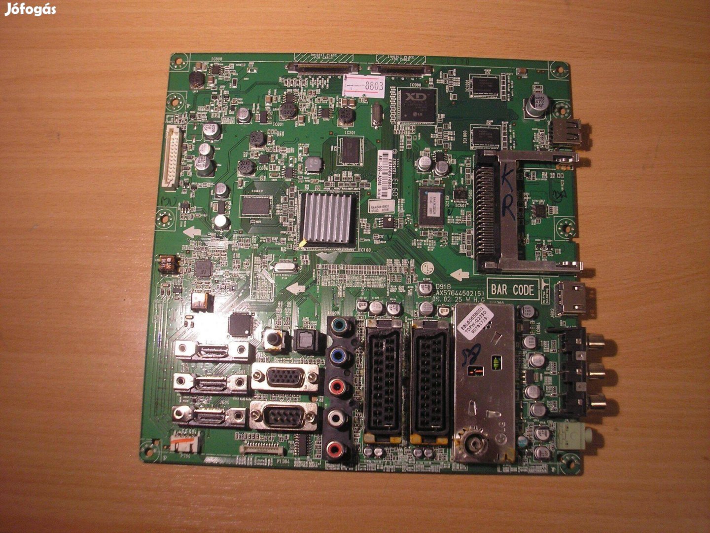 8803 LG 37LH5000 mainboard EAX57644502 (5) EBU60674844