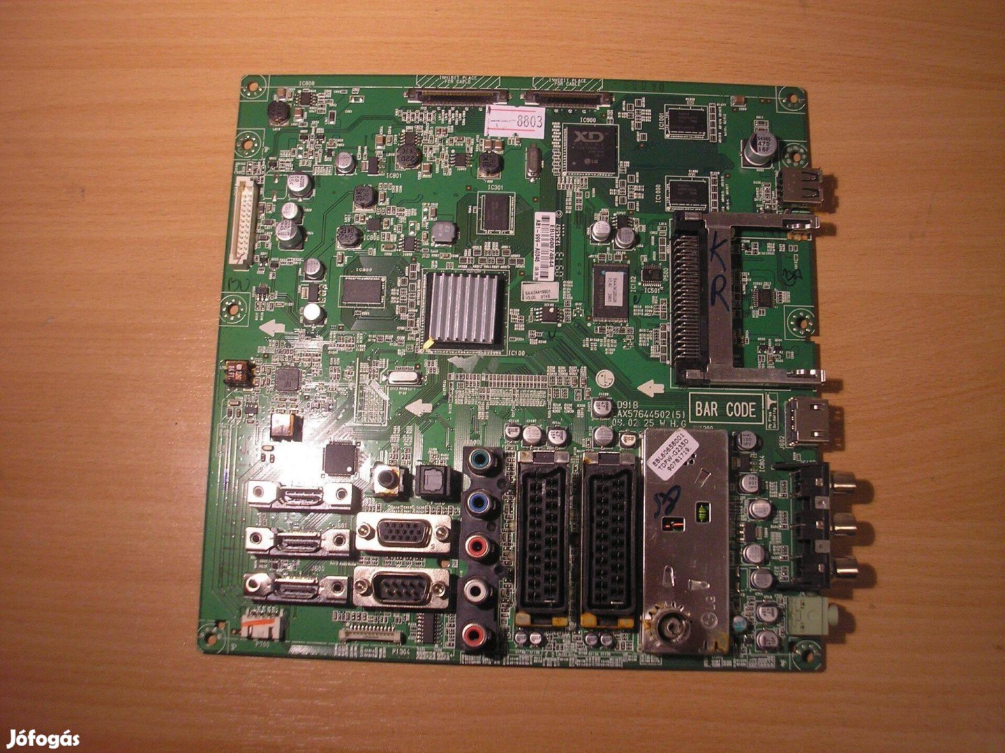 8803 LG 37LH5000 mainboard EAX57644502 (5) EBU60674844