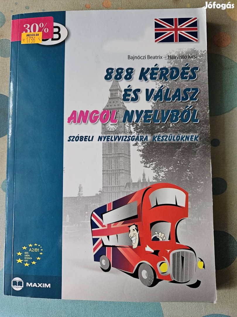 888 kérdés és válasz angol nyelvből című könyv