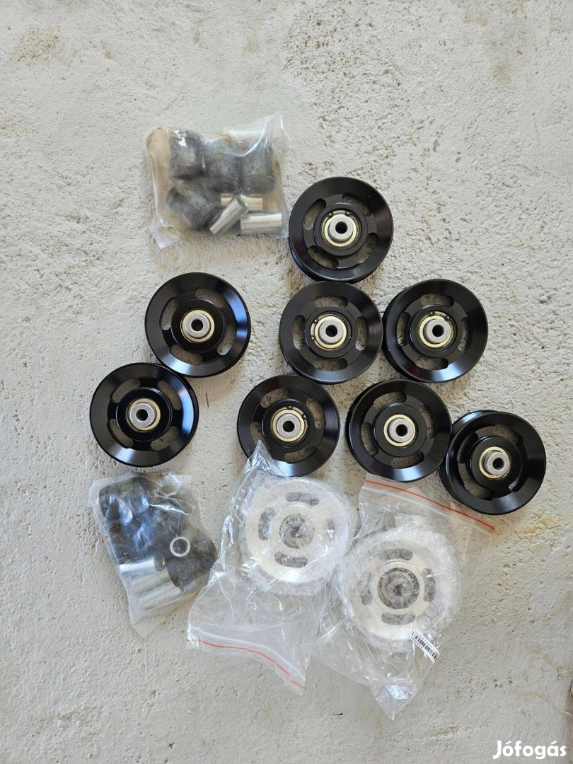 88 mm-es aluminium csigakerék