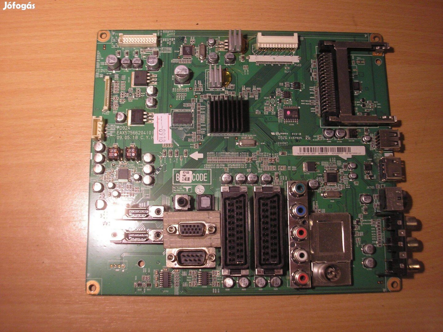 8918 LG 42PQ2000 mainboard EAX57566204 (0) 42PQ30PDP EBT60728331