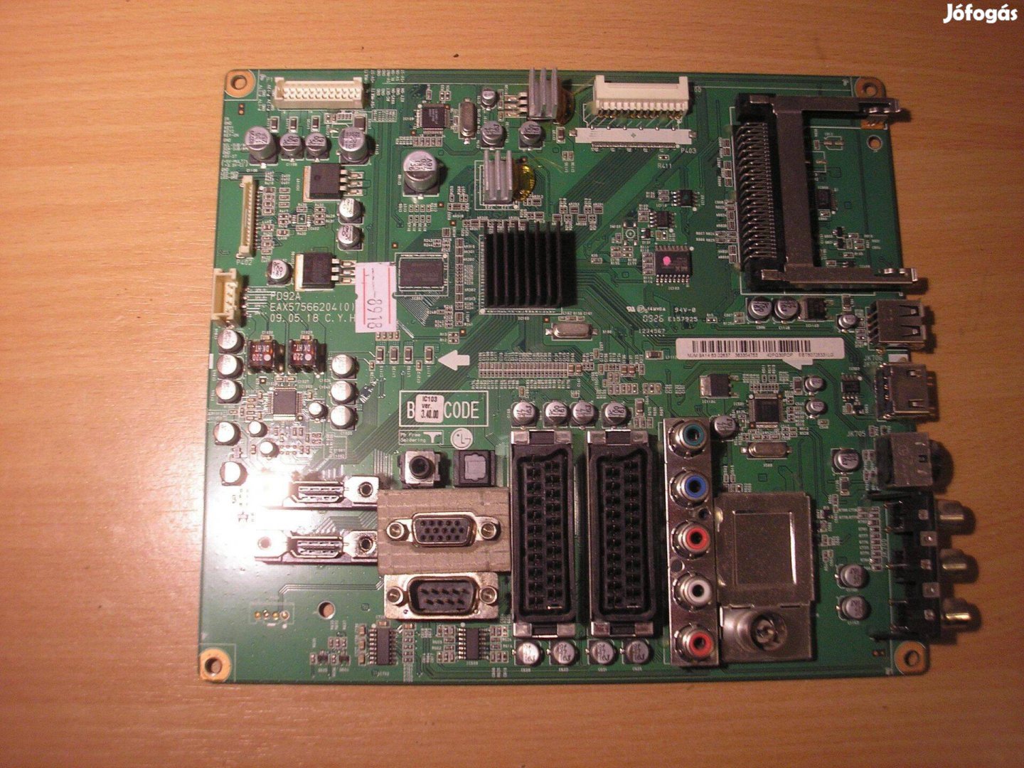 8918 LG 42PQ2000 mainboard EAX57566204 (0) 42PQ30PDP EBT60728331