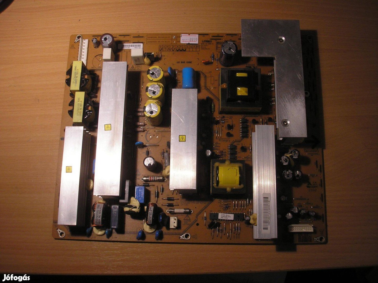 8919 LG 42PQ2000 tápegység Eay60713101 PS-7411-1 PS-7411-1A-LF