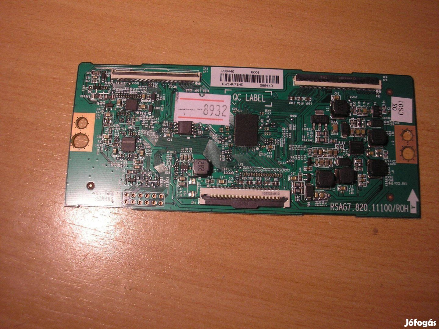 8932 Hisense 55A7100Ftuk T-CON Rsag7.820.11100/ROH