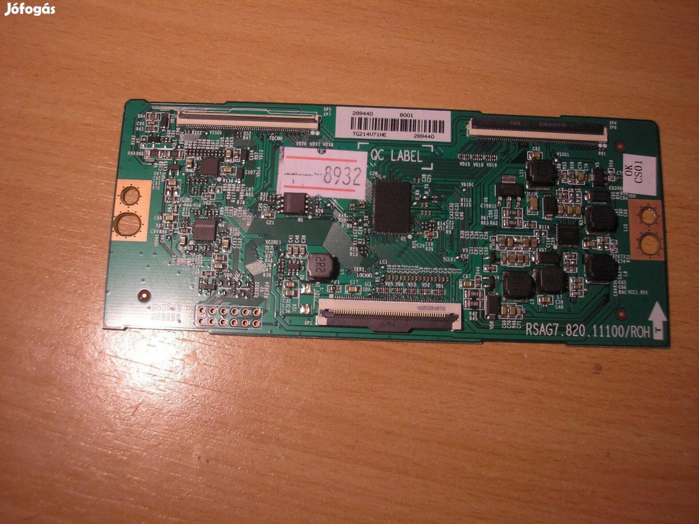 8932 Hisense 55A7100Ftuk T-CON Rsag7.820.11100ROH