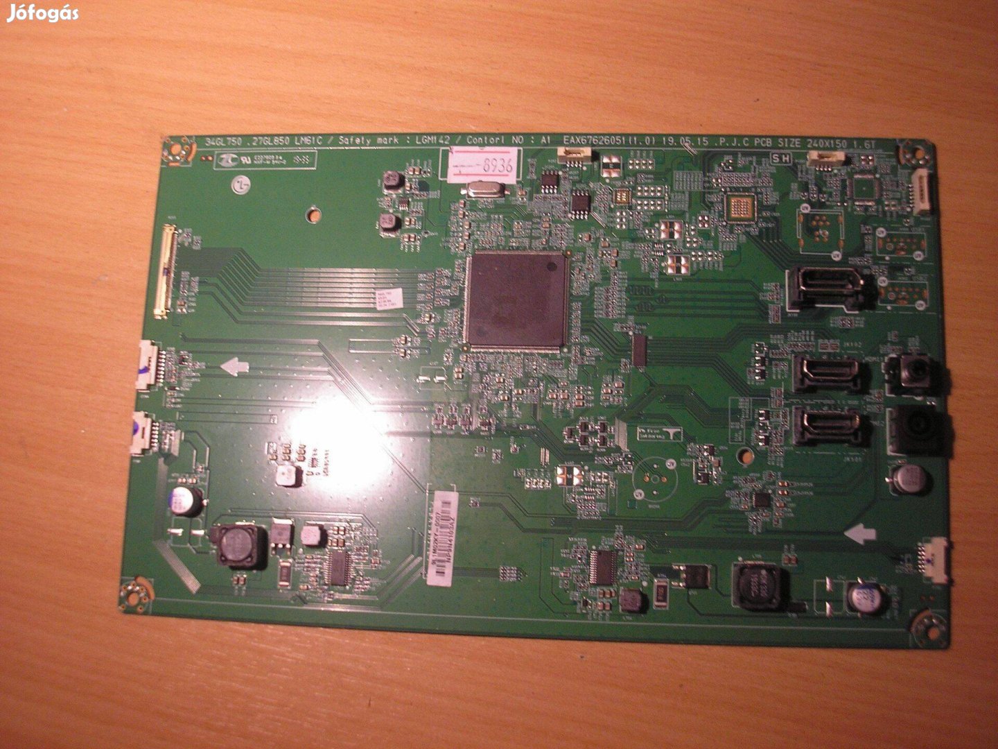 8936 LG 34GL750 mainboard EAX67626051 (1.0) LM61C