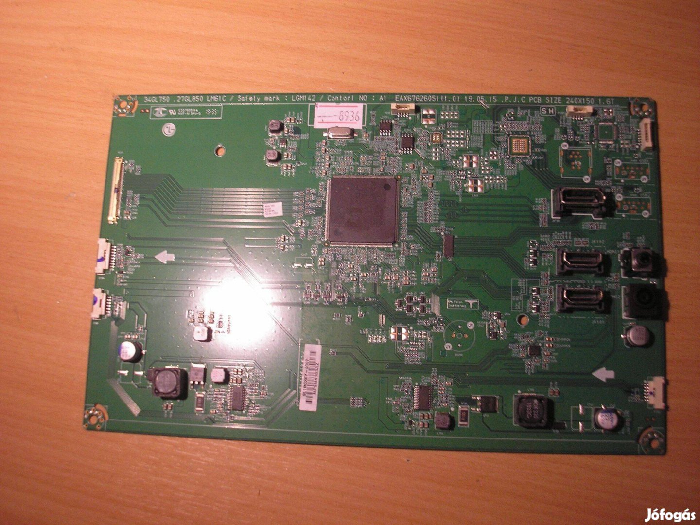 8936 LG 34GL750 mainboard EAX67626051 (1.0) LM61C