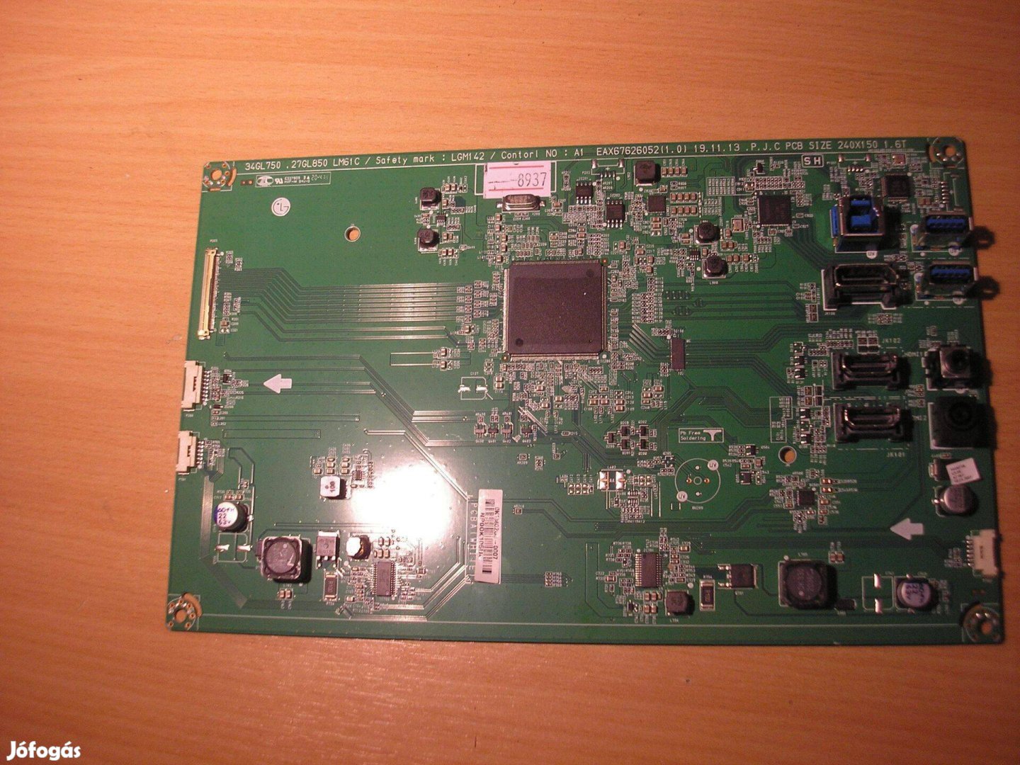 8937 LG 34GN73A mainboard scaler EAX67626052 (1.0)