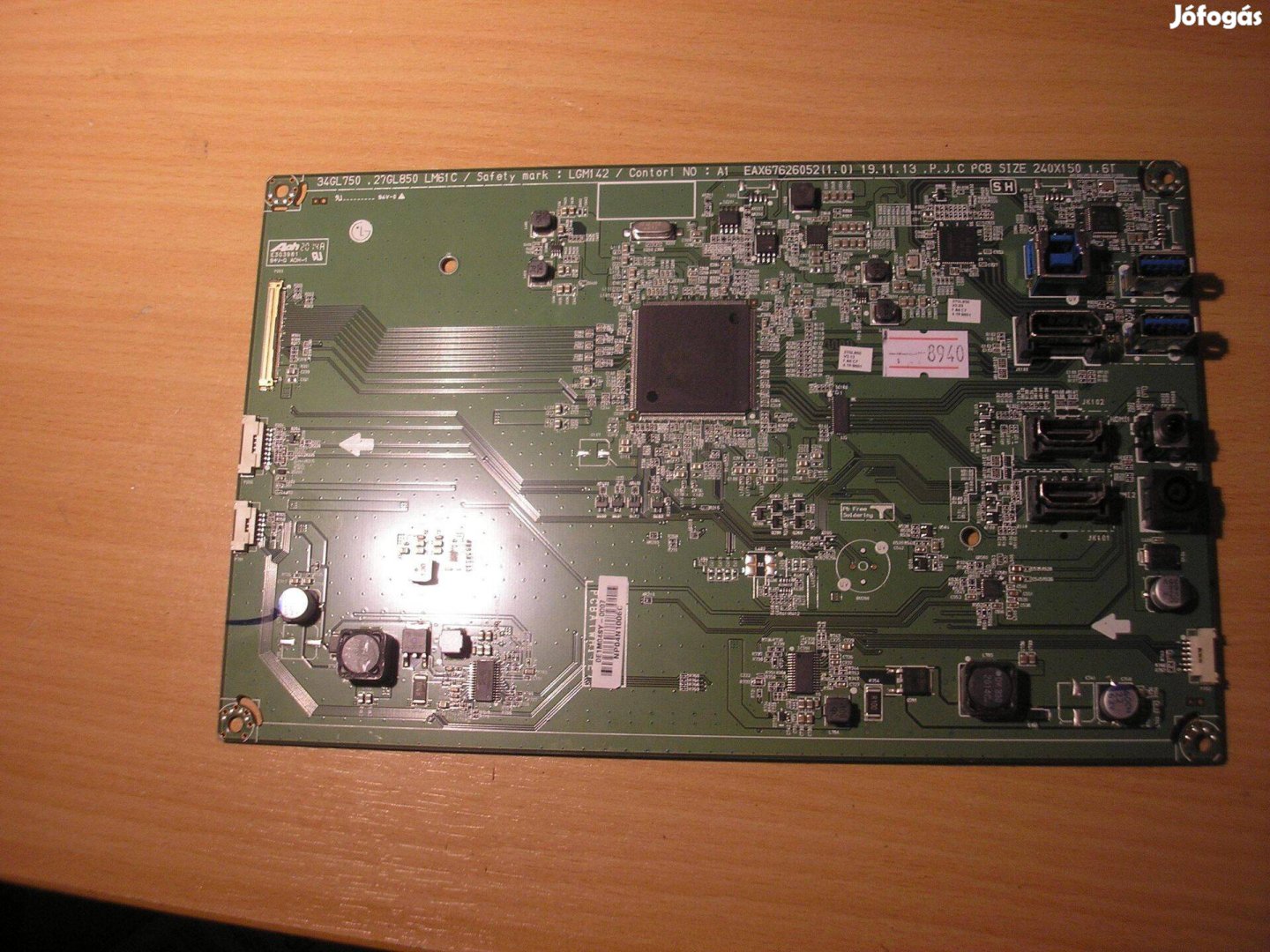 8940 LG 27GL850 mainboard scaler EAX67626052 (1.0)