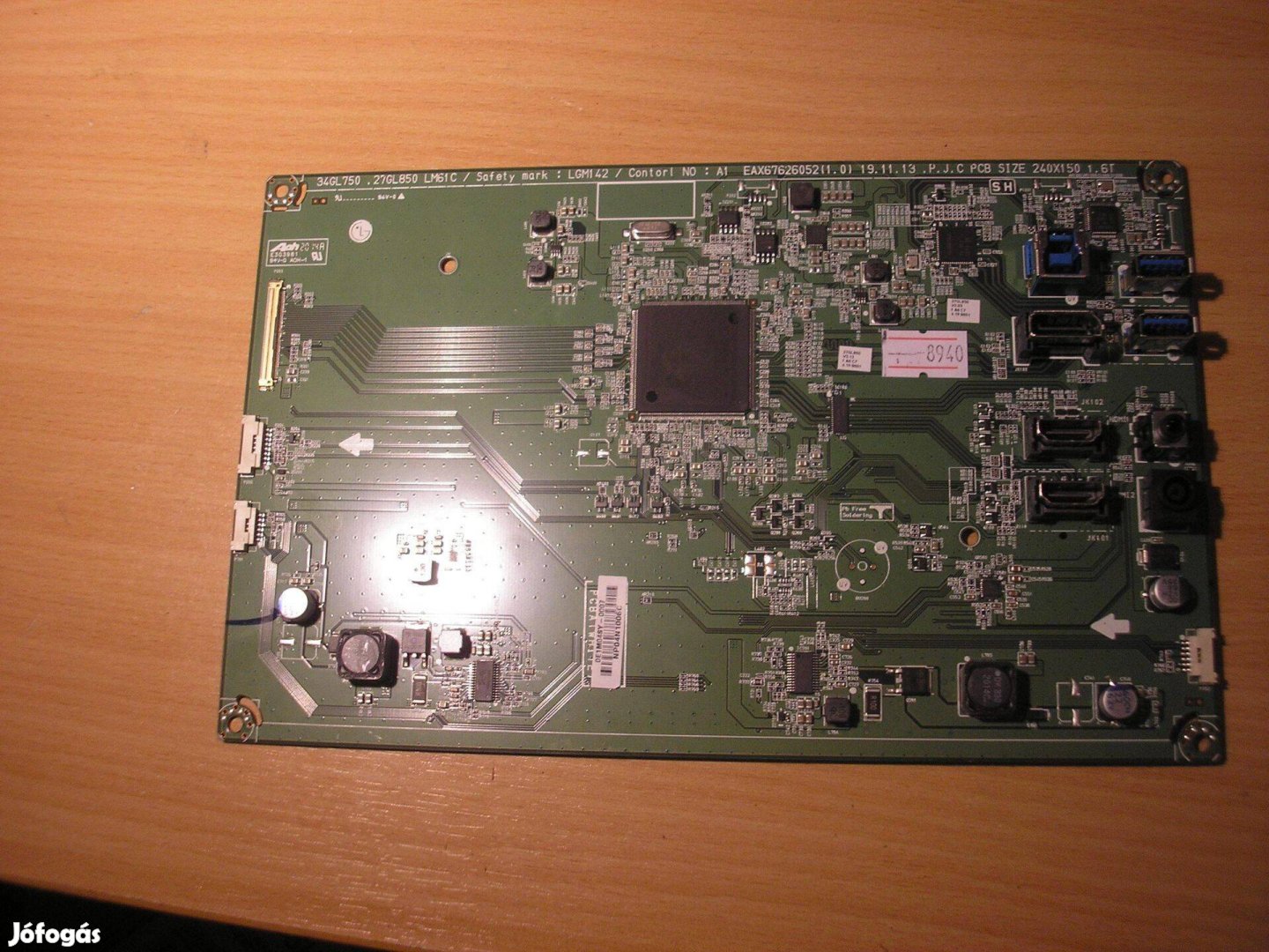 8940 LG 27GL850 mainboard scaler EAX67626052 (1.0)