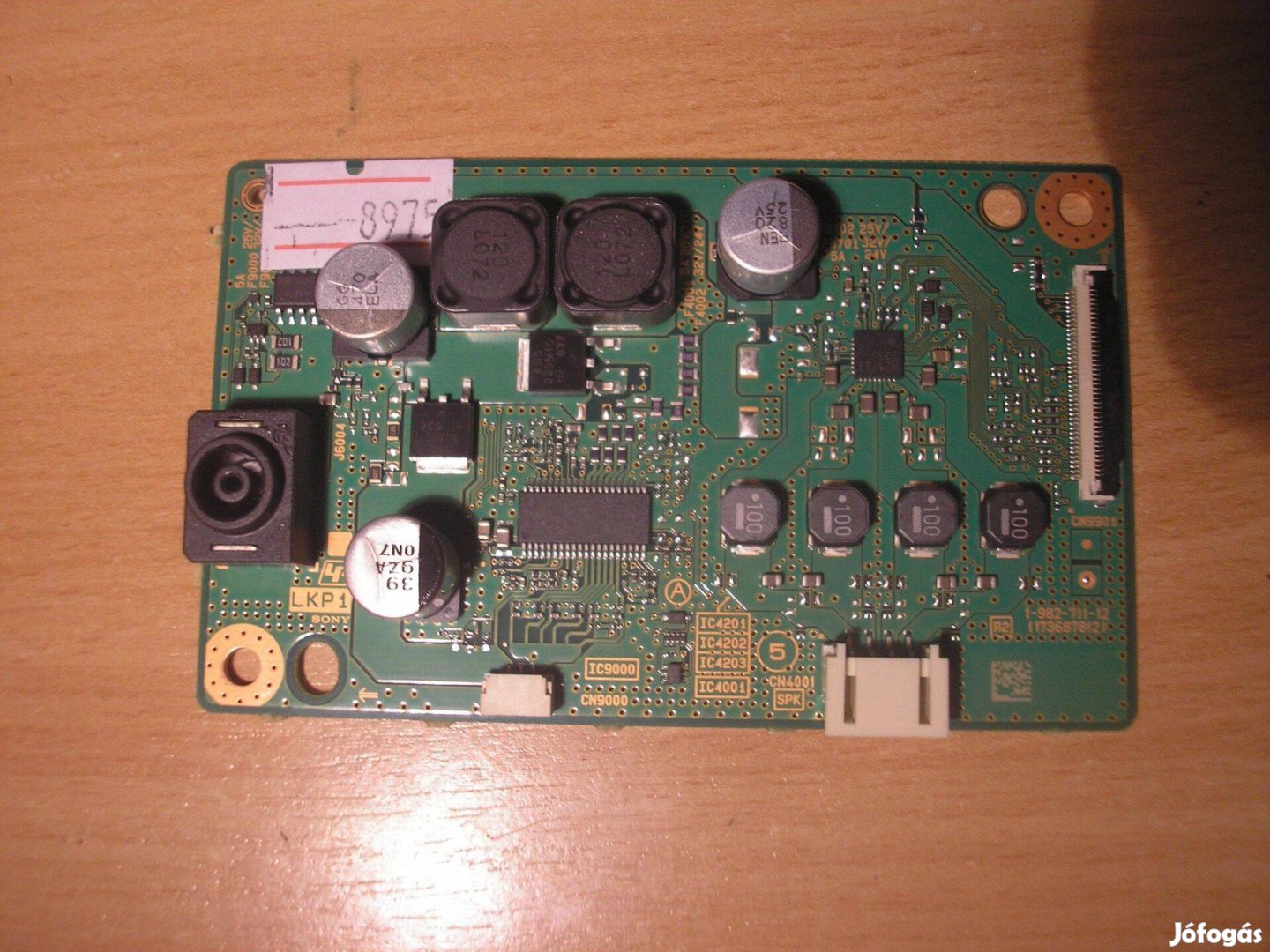 8975 Sony Kdl-42WF665 tápegység végfok 1-982-711-12