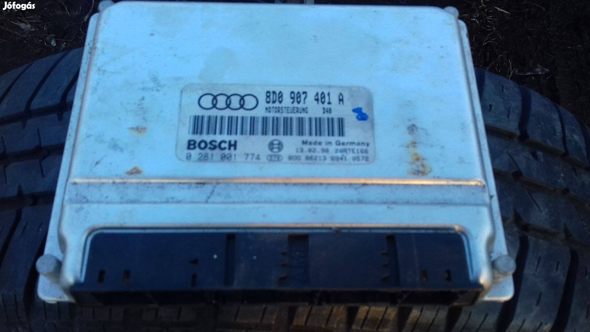 8D0 907 401A 2.5Motorvezérlő Audi (Postázom is)