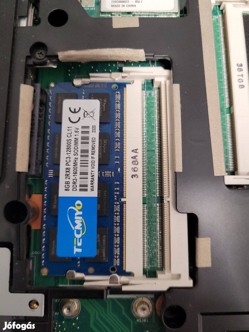 8GB DDR3 1600MHz SK Hynix chip-es laptop ram