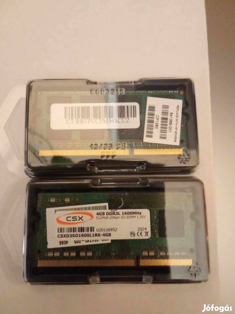 8GB DDR3 laptop ram (2x4GB)