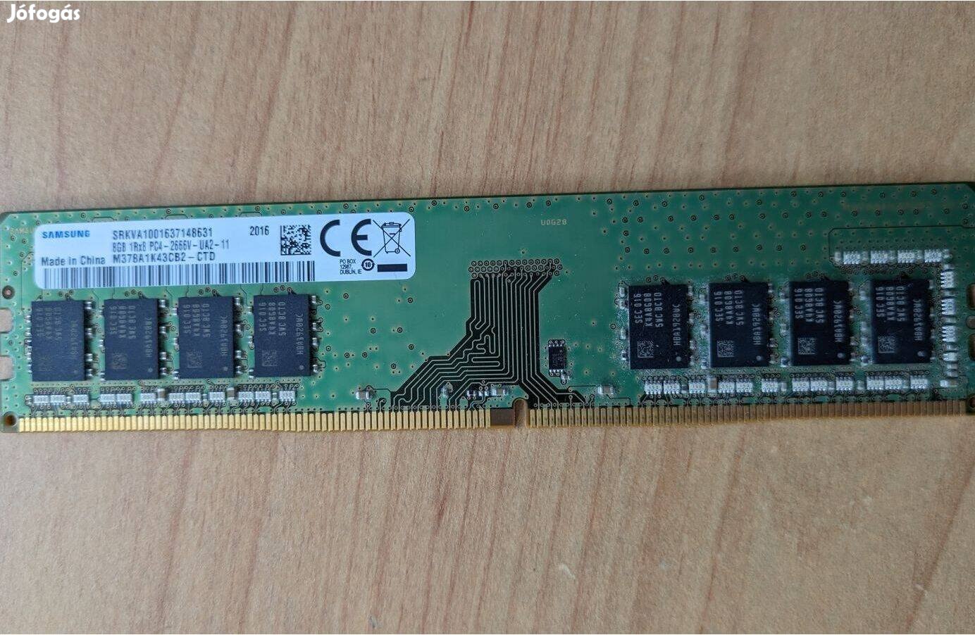 8GB DDR4 Samsung 2666Mhz RAM