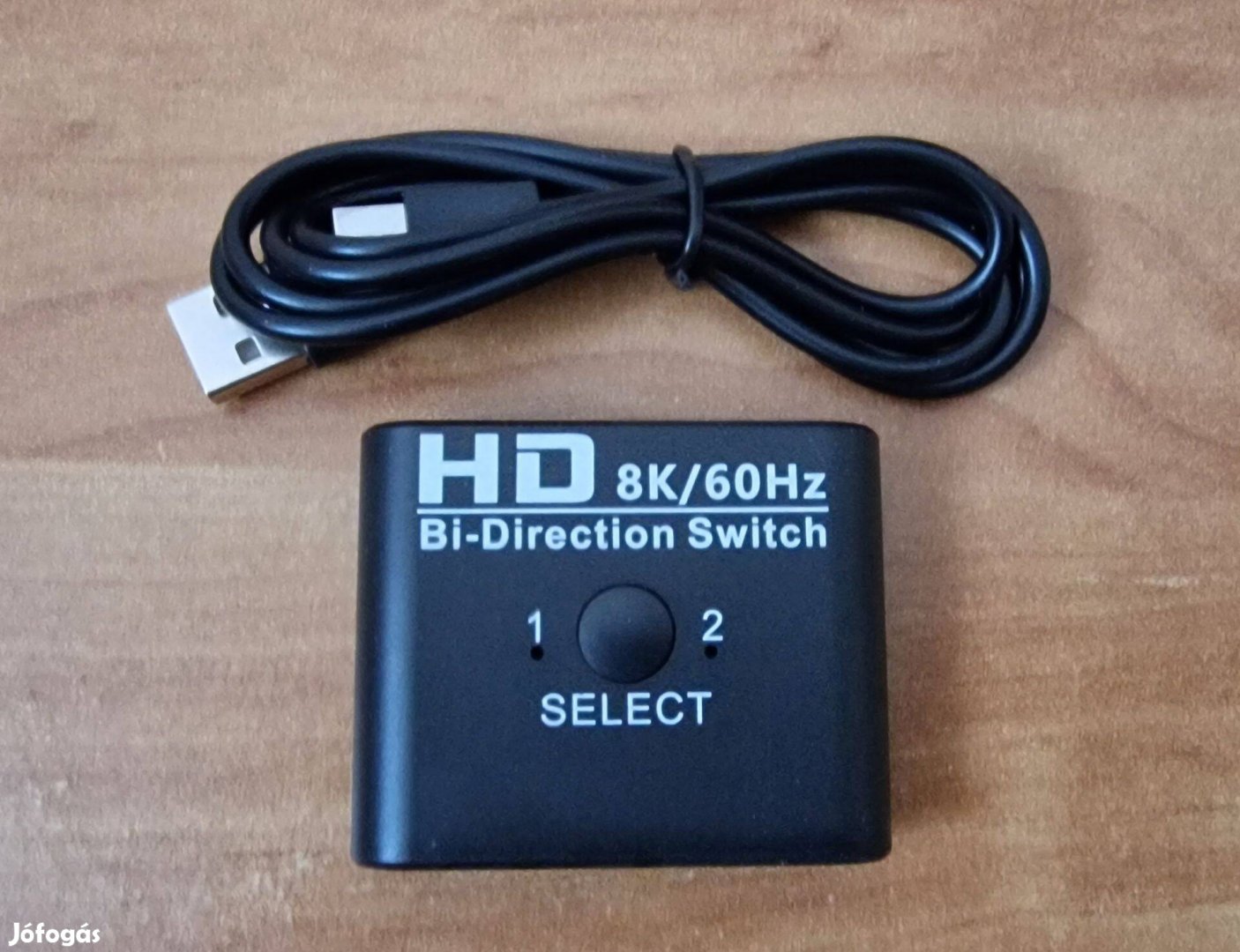 8K HDMI kétirányu kapcsolóelosztó 1x2/2x1 kétirányú HDMI 4K 120Hz kapc