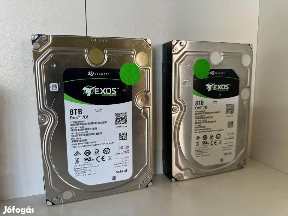 8TB HDD-k eladó