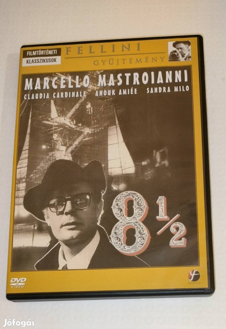 8 1/2 és fél Fellini dvd