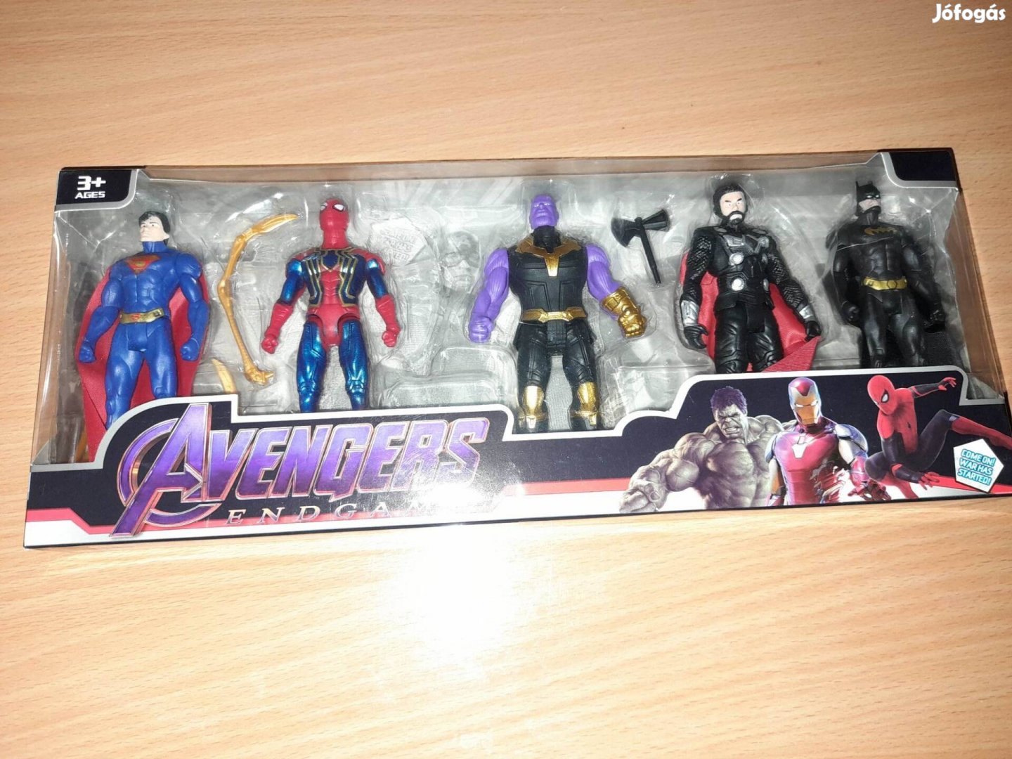 8 cm Marvel  hősök figura szett csak egyben