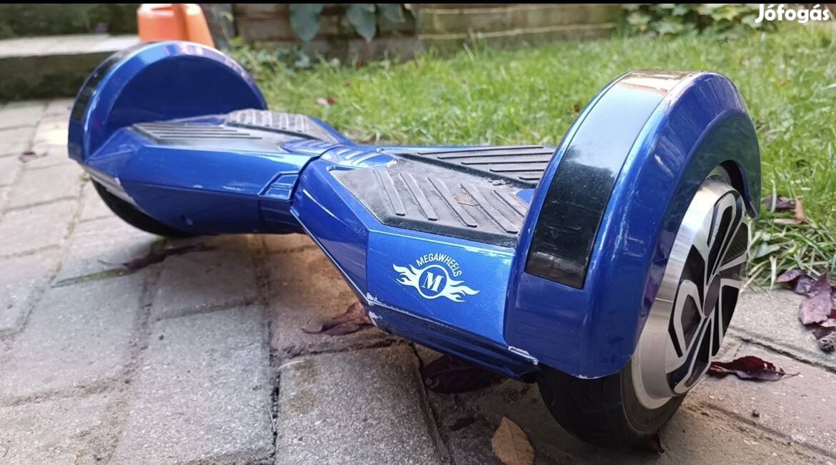 8 colos kék hoverboard, Smart Balance, bluetooth, új akku