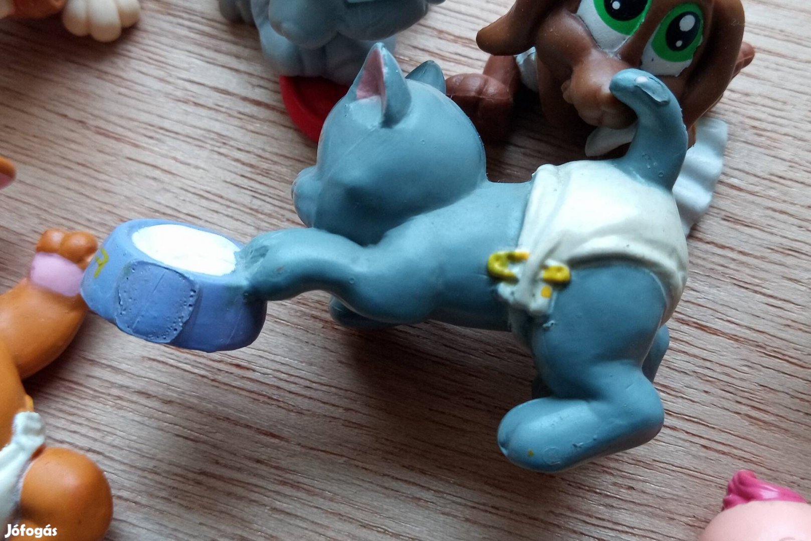 8 db Magic diaper baby kutya macska sellő baba 
