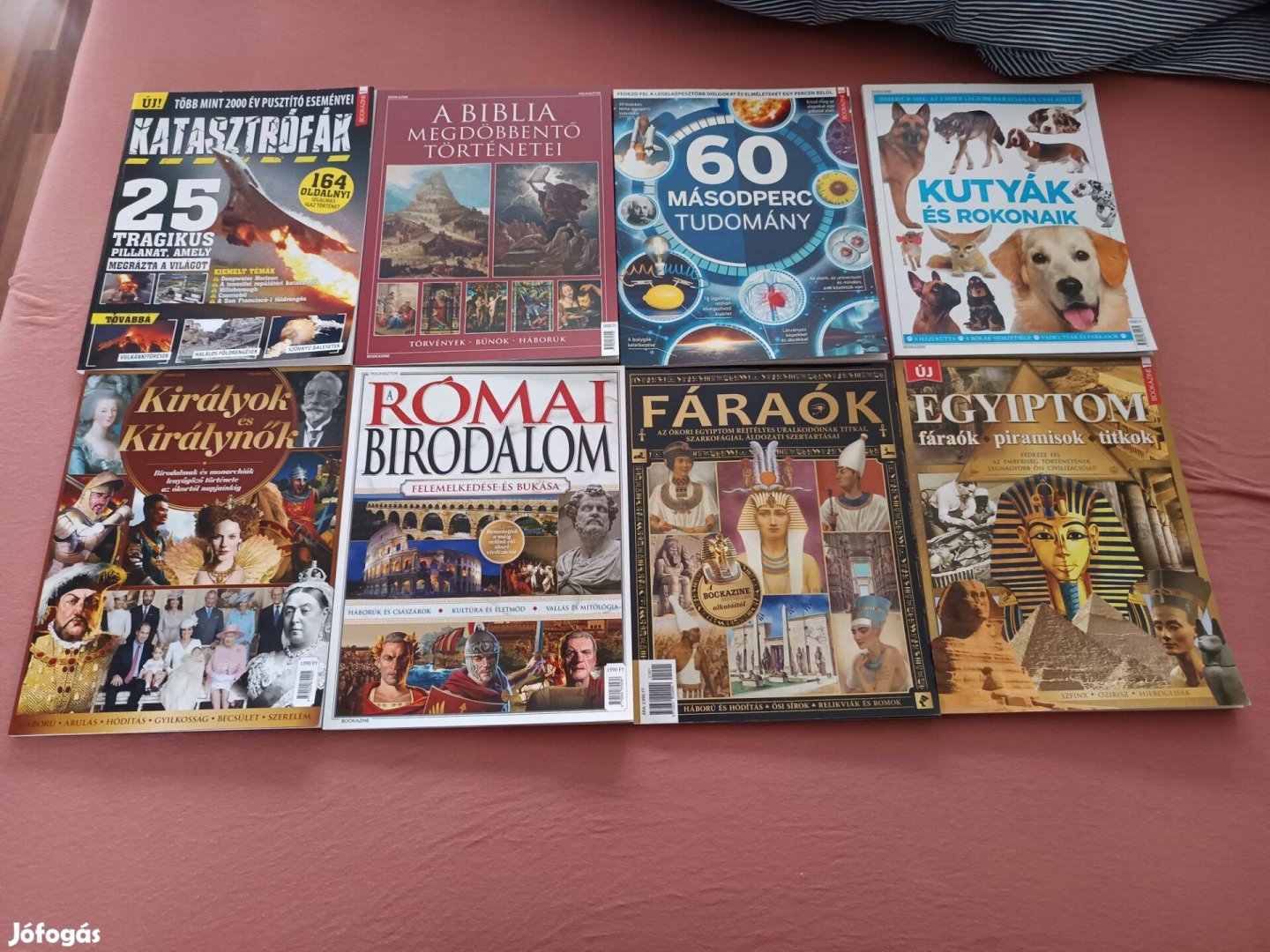 8 db bookazine eladó egyben