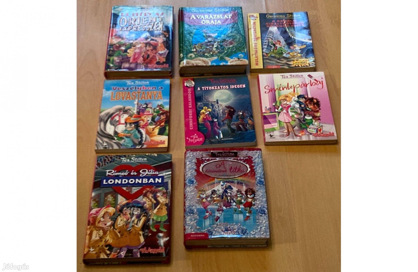 8 db könyv Geronimo Stilton, Tea Stilton