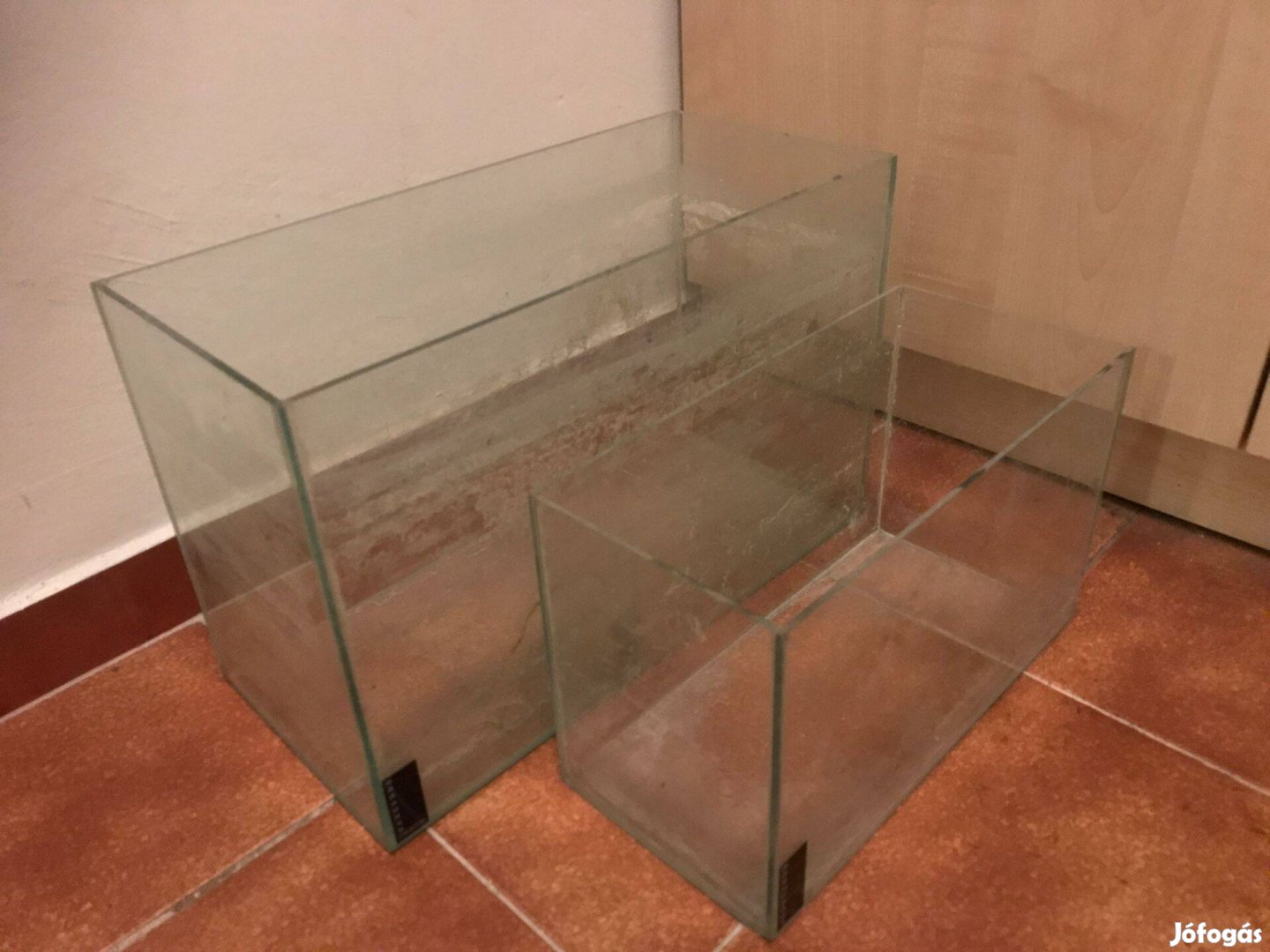 8 és 18 literes akváriumok