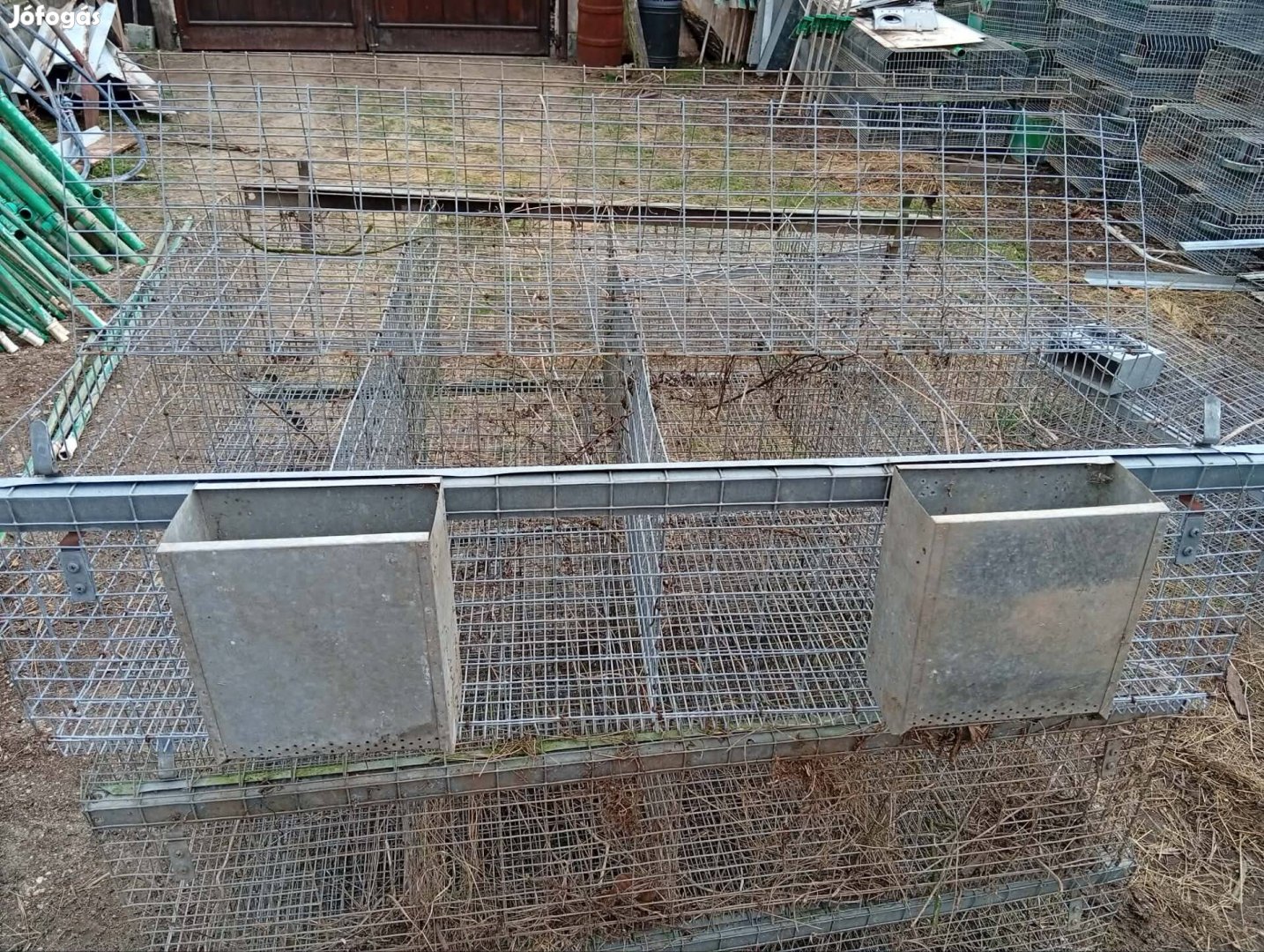 8 fakkos fiaztató nevelő nyúlketrec nyúl ketrec
