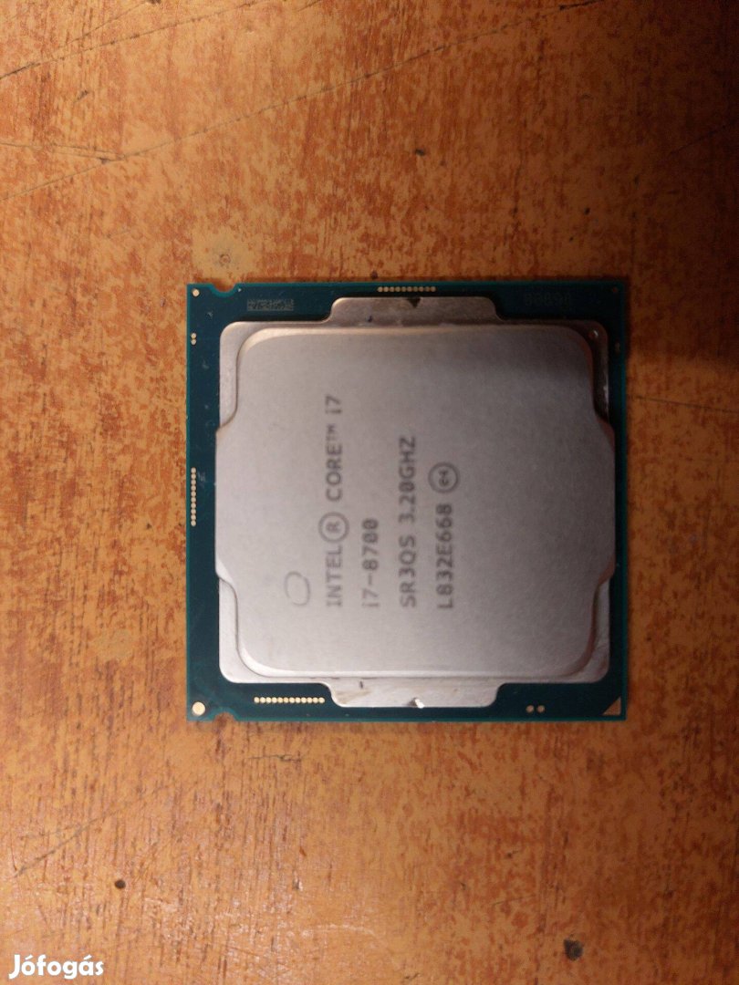8.gen Intel Core i7 8700 CPU akció!