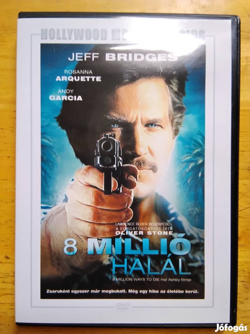 8 millió halál dvd Jeff Bridges 