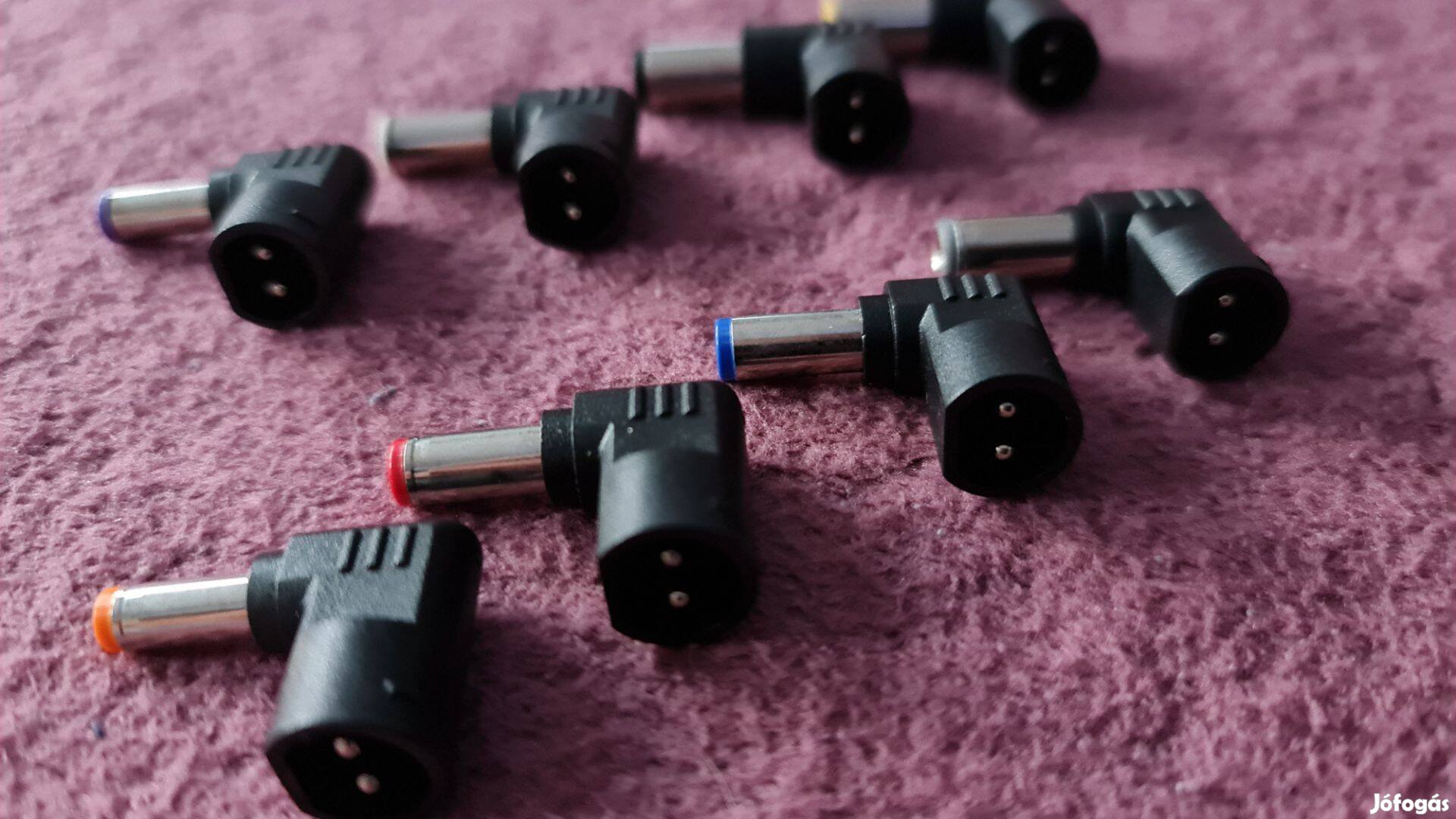 8 részes hálózati Jack dugós adapter készlet