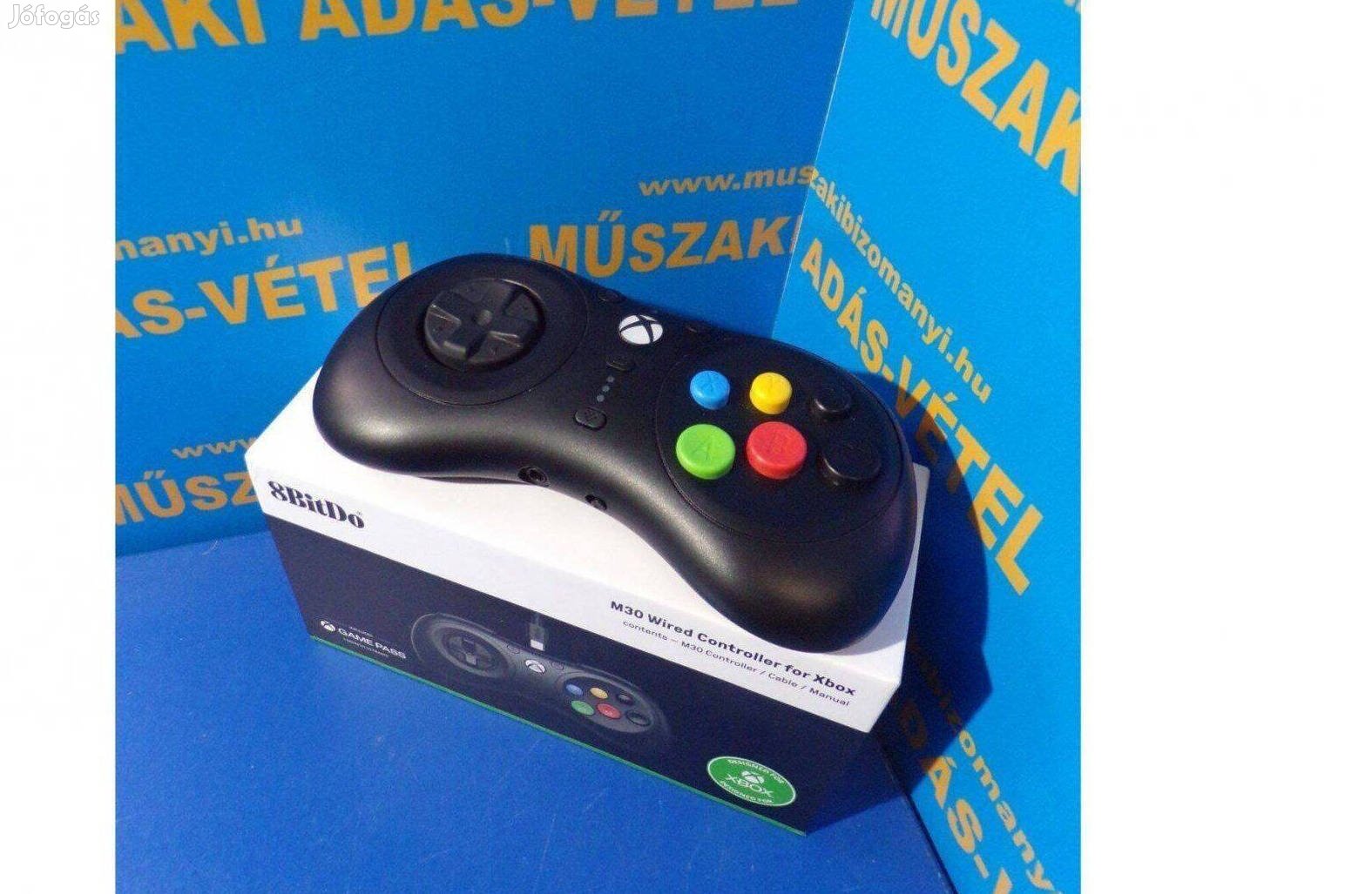 8bitdom30 gamepad vezetékes PC Xbox hoz Jótállással