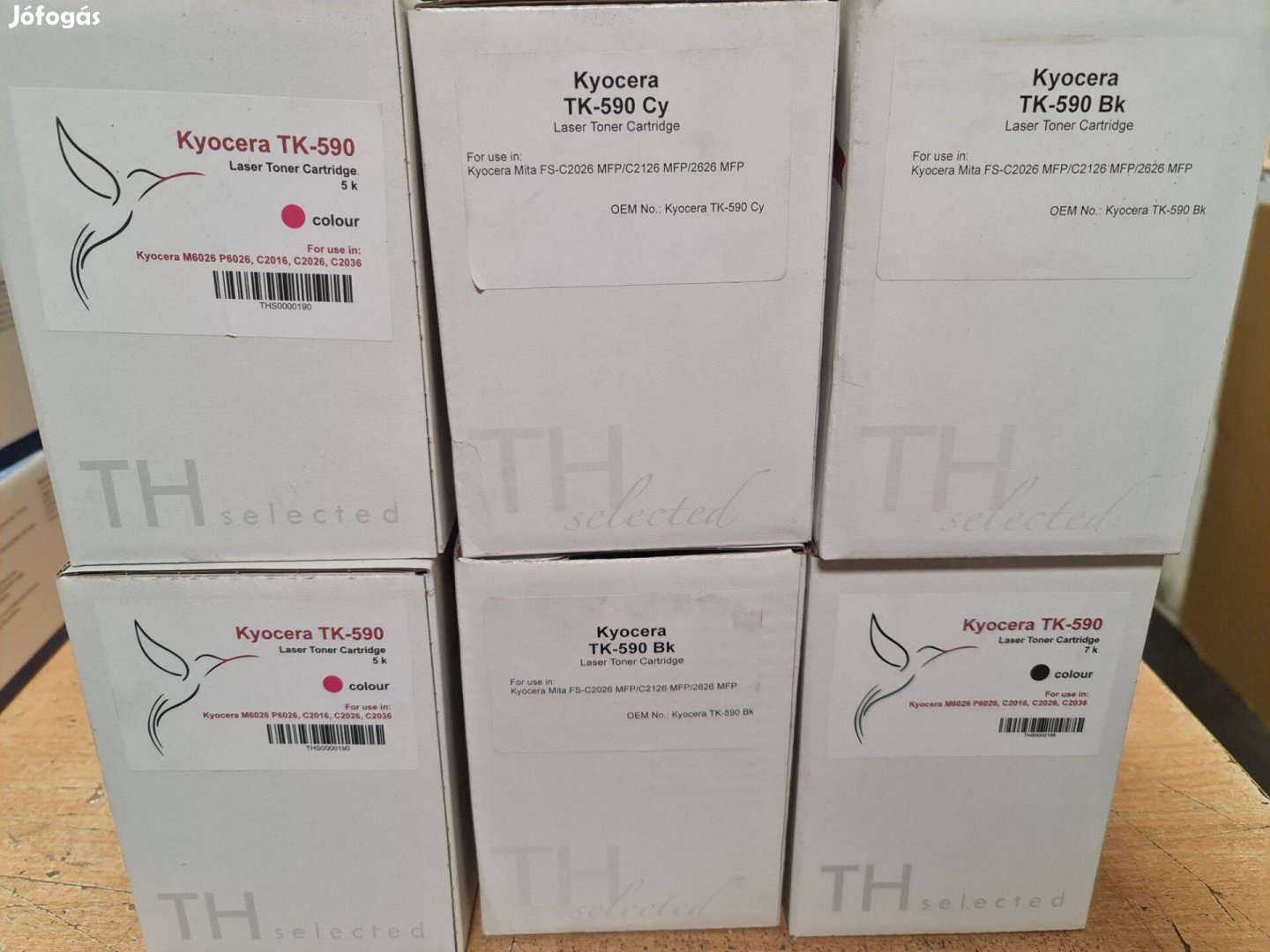 8db Kyocera Tk-590 színes toner